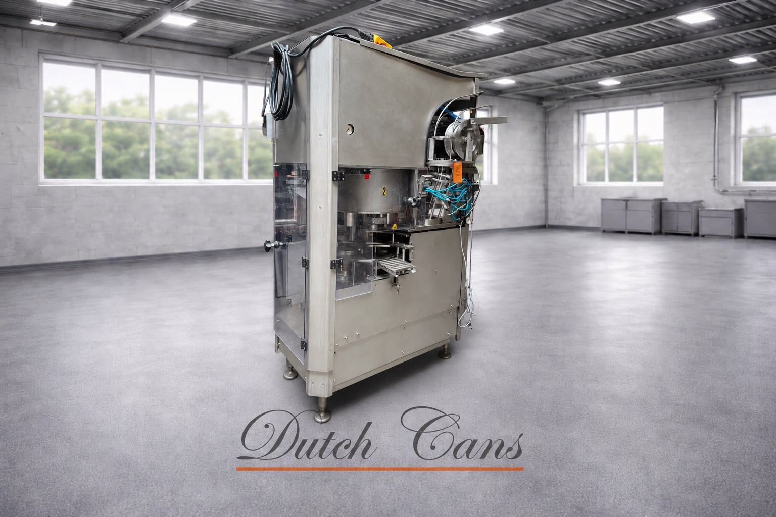 Lubeca LW504G stainless steel can seamer